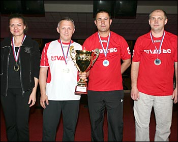Победитель июньского этапа чемпионата АКВА-ТЕРМ 2011 команда VALTEC