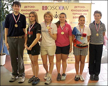Призеры второго турнира MOSCOW JUNIOR 2013